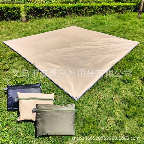 工厂直销户外用品3米超大防潮地席 耐磨防水防紫外线 地垫